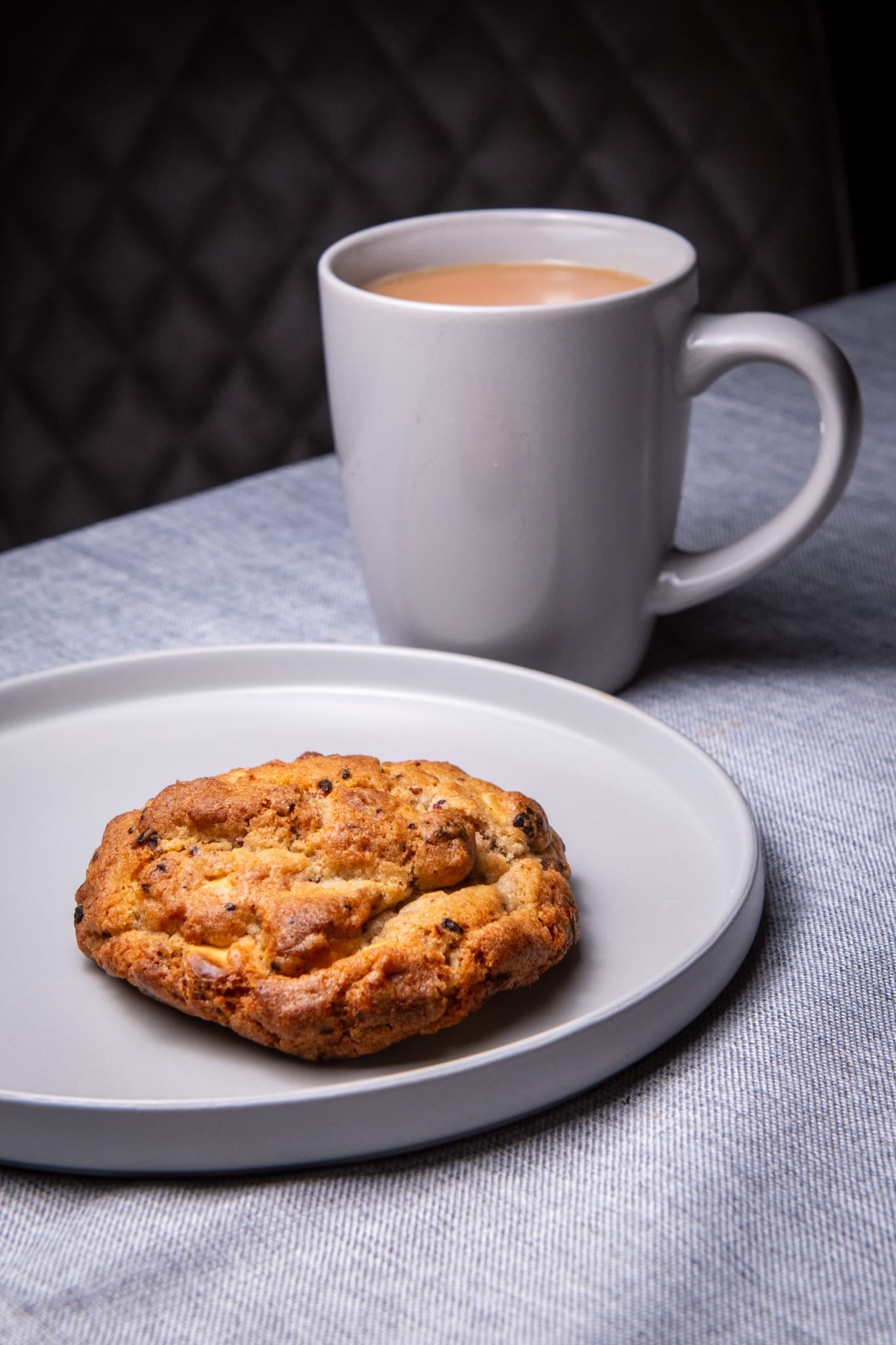 Raspberry & White Chocolate NY Style Cookies