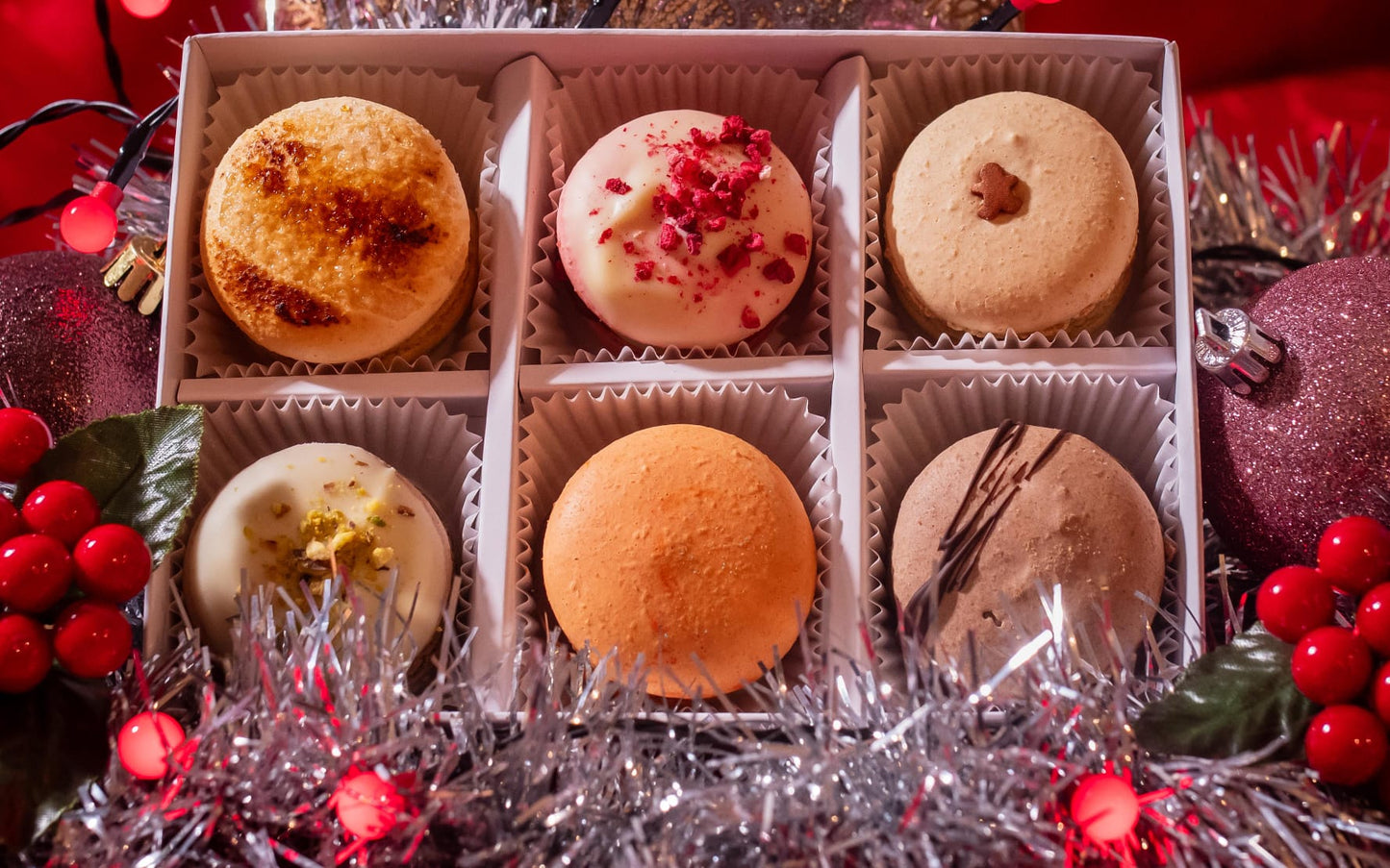 Christmas Macaron Selection box