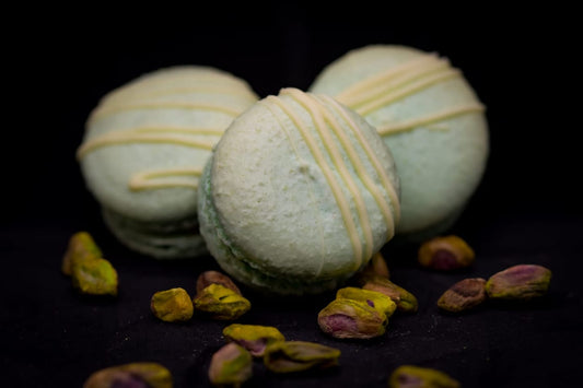 Pistachio Macarons